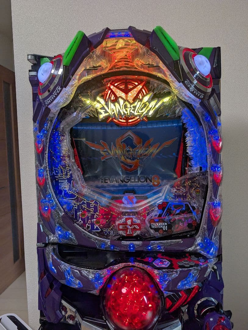 【フルオート・循環加工】パチンコCRエヴァンゲリオン9W 390分1 MAX機
