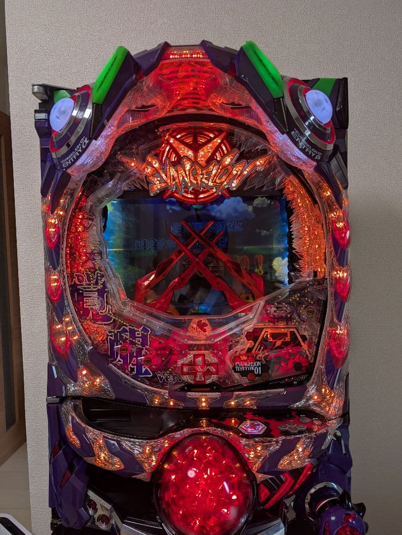 【フルオート・循環加工】パチンコCRエヴァンゲリオン9W 390分1 MAX機