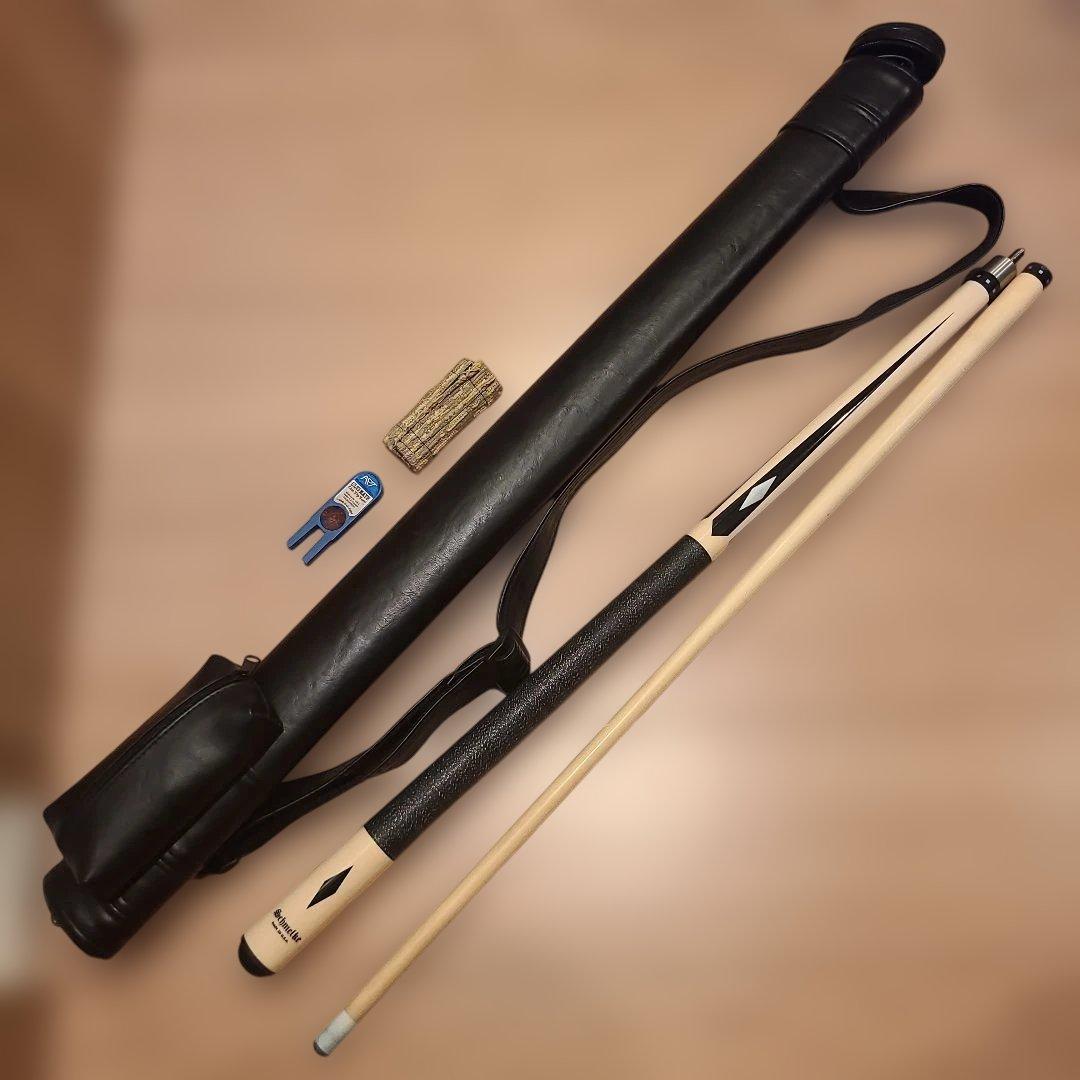 ✨ラバーケース付き✨ビリヤード キュー Schmelke