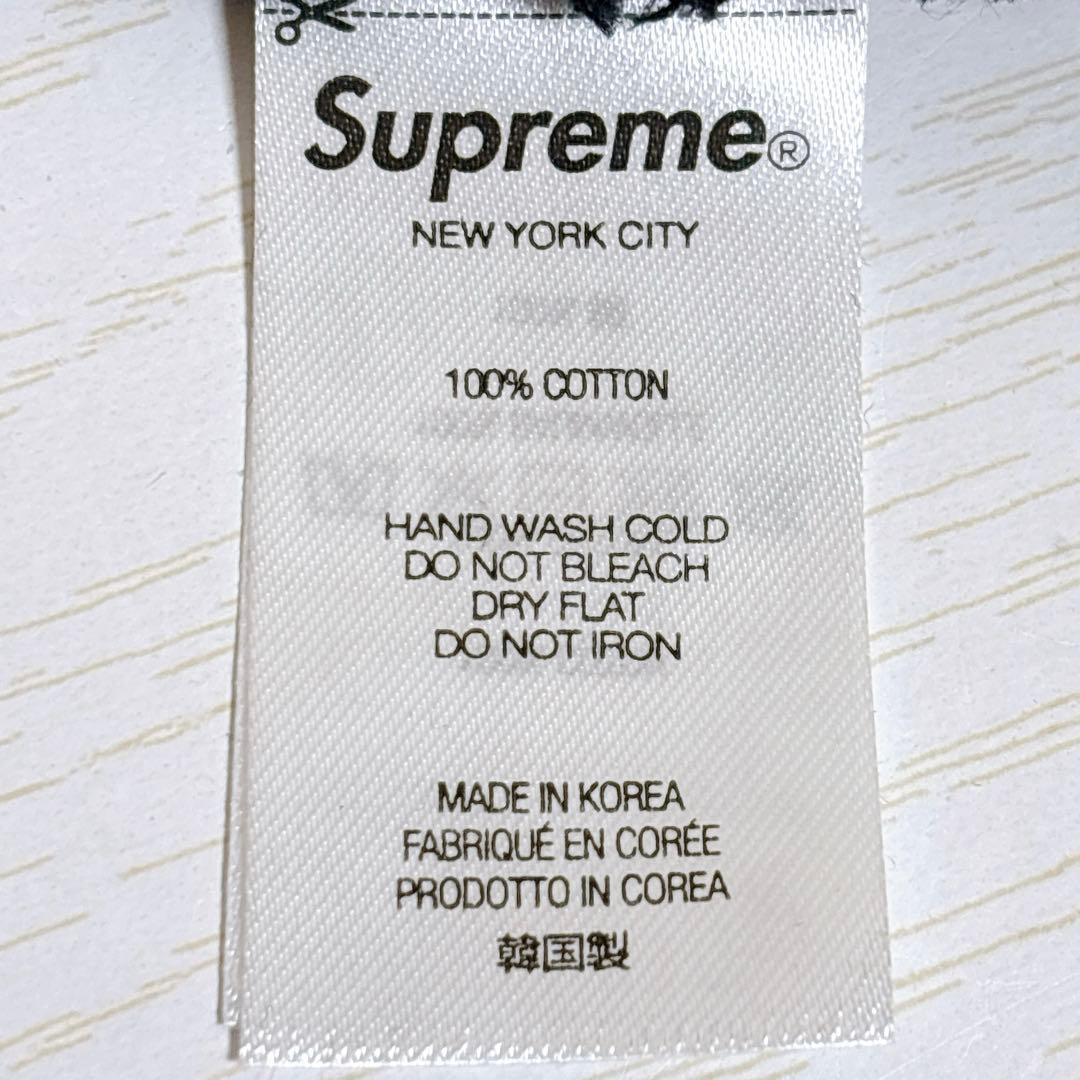 Supreme Overdyed Beanie ニット帽　ビーニー　ブラック　黒