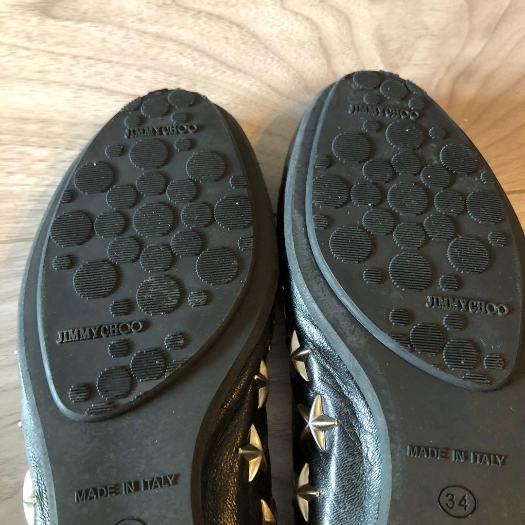 Jimmy Choo ジミーチュウ パンプス フラット シューズ スター