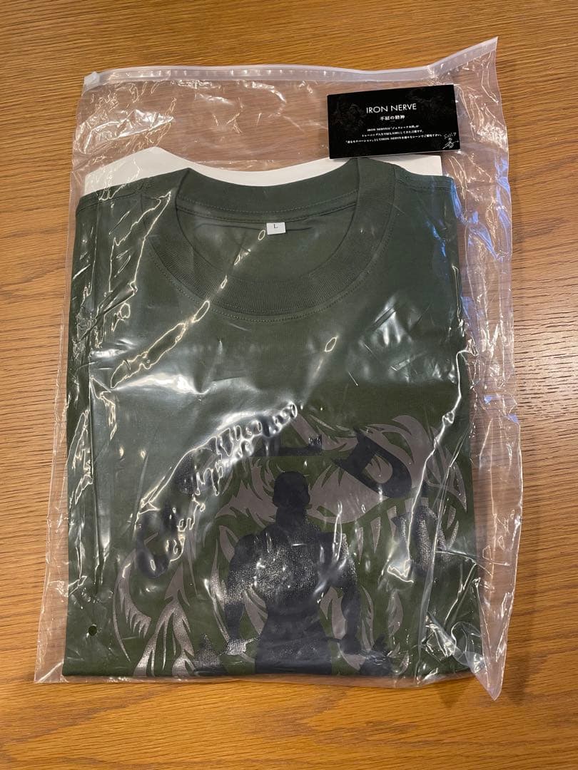 GOLD'S GYM × IRON NERVE ゴールドジム　tシャツ　サイズL