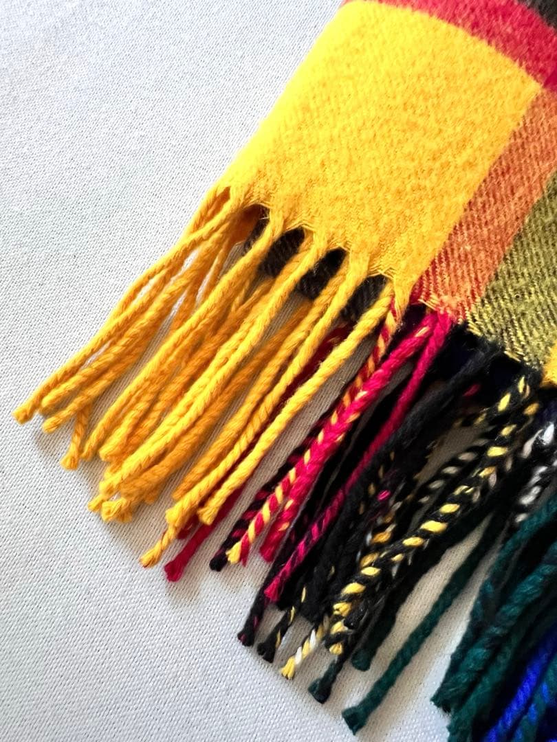 【希少】ジョンストンズ　ユナイテッドアローズ別注　カシミア100%大判ストール