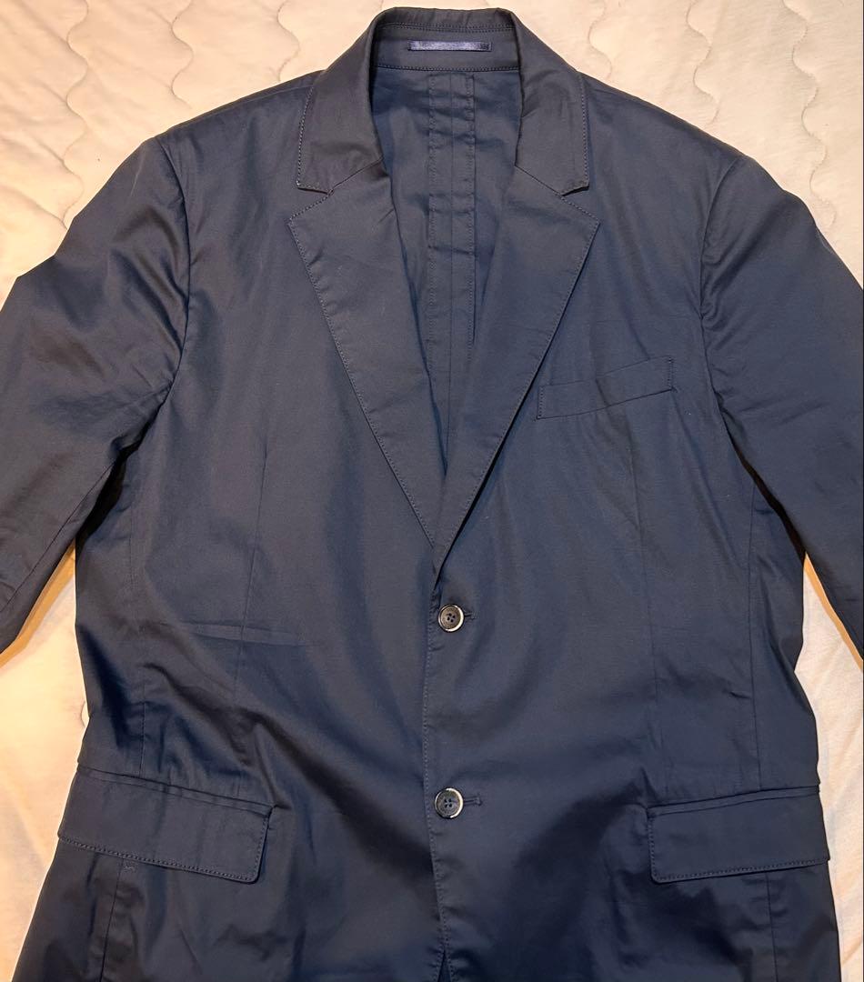 【極美品】SOLIDO パッカブルスーツ　ネイビー