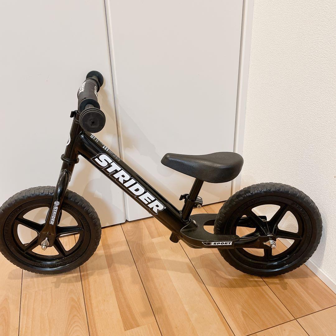【美品】STRIDER 12インチ ブラック　スポーツモデル