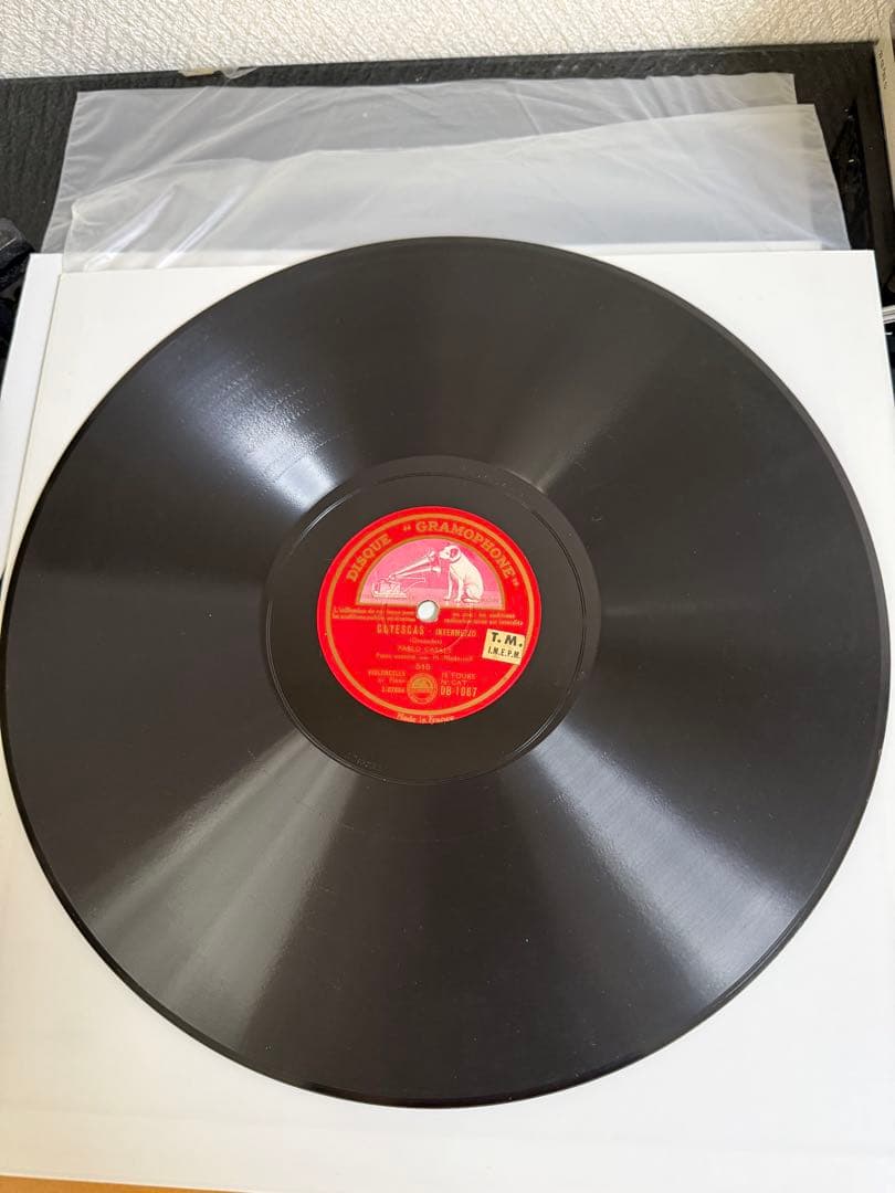 SP12inCLASSIC6枚仏両盤 パブロカザルス/バッハ他 写真参照も