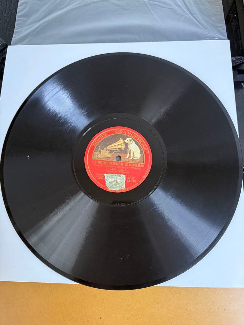 SP12inCLASSIC6枚仏両盤 パブロカザルス/バッハ他 写真参照も