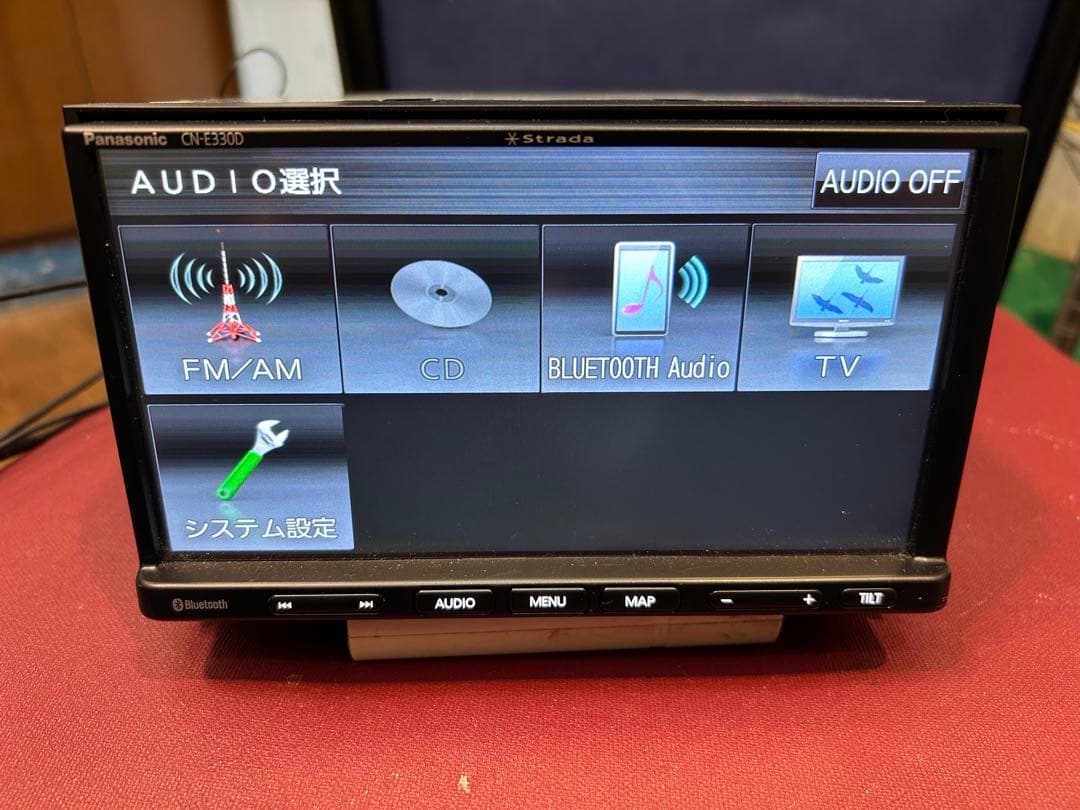 パナソニックナビ 2022年版　bluetooth/CD/TV 説明書