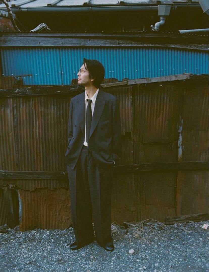 えんきんほう　Llife DOBBY MESH BAGGY SLACKS