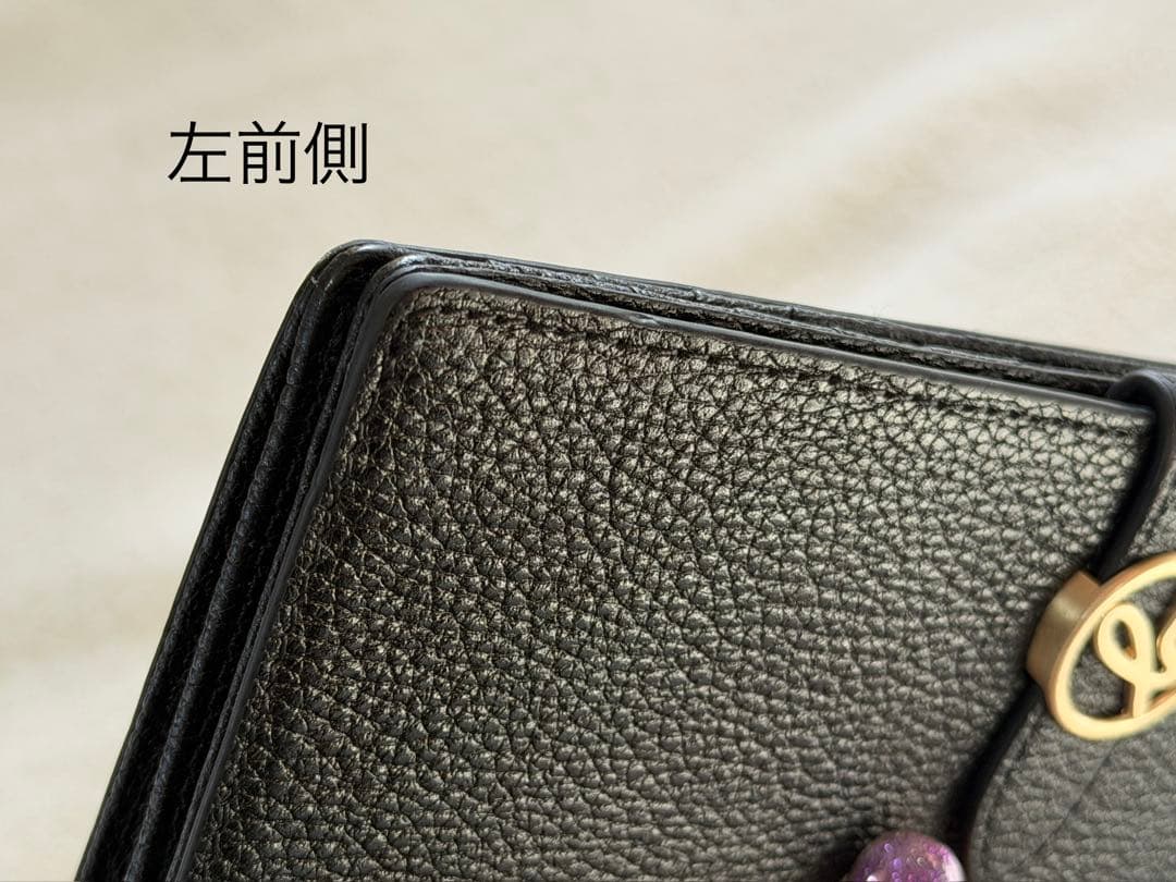 agnès b. 黒 長財布