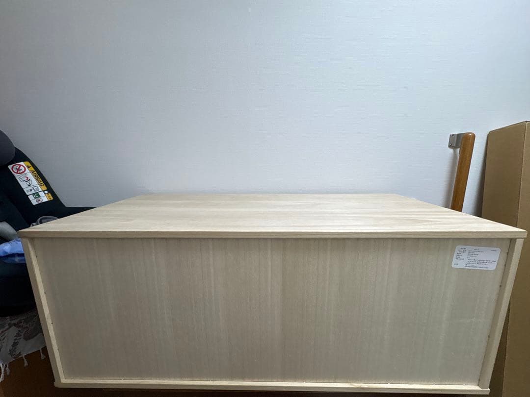 【日本製】天然木桐箪笥　3段桐タンス　マーゼルン