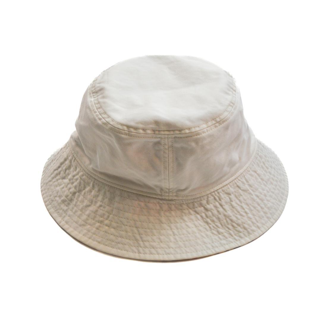 【美品】Burberryバーバリー ノバチェック柄×白リバーシブルバケットハット