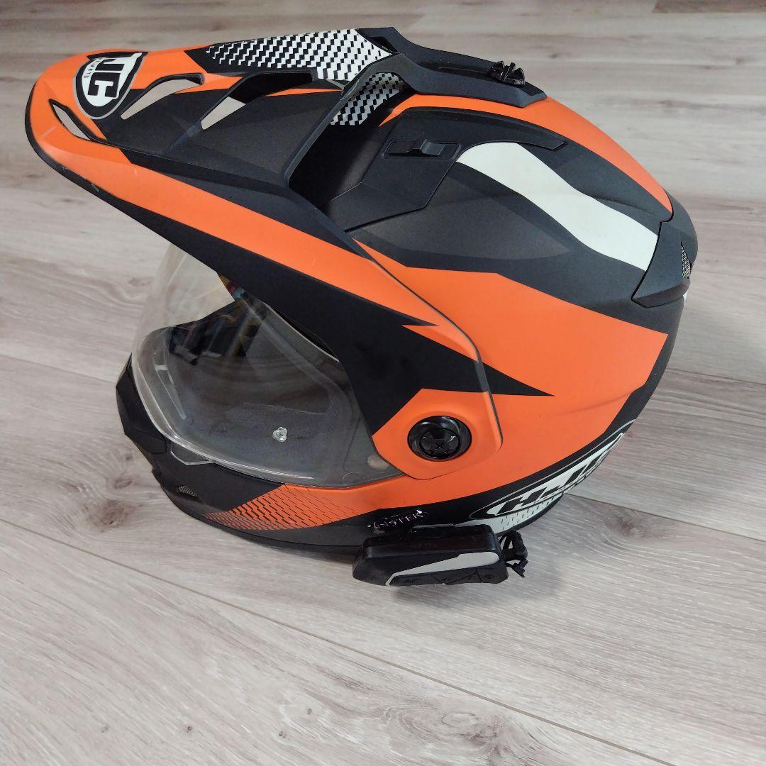 HJC　オフロード用ヘルメット オレンジ