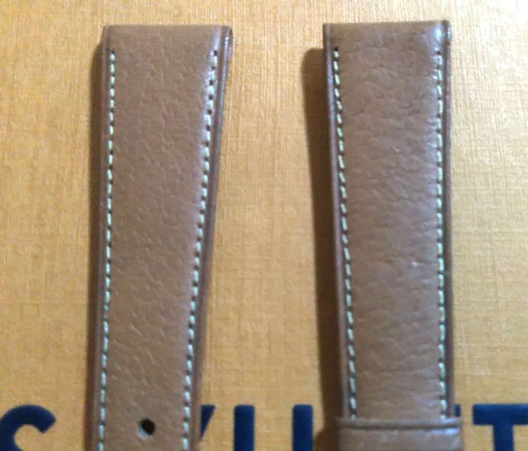 専用2つセット　オメガ レザーベルト　ブラウン 濃いブラウン17mm