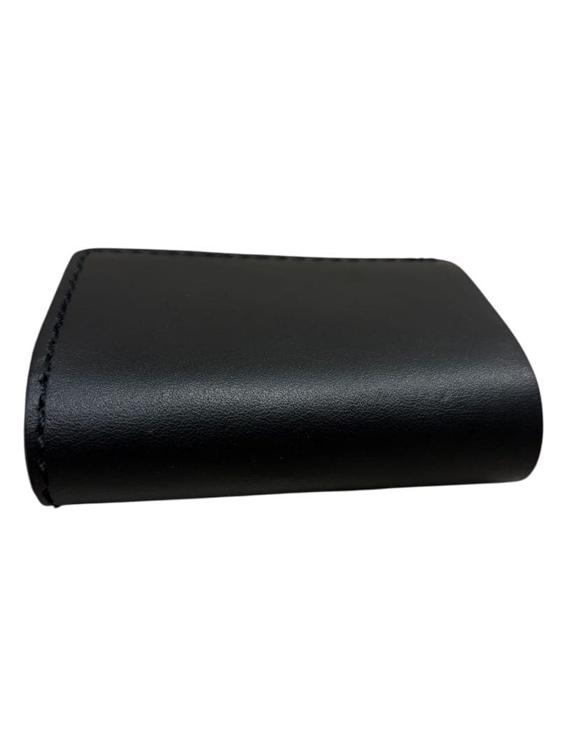 未使用級　希少　Herz ヘルツ　ミニマルウォレット　レザー　ブラック