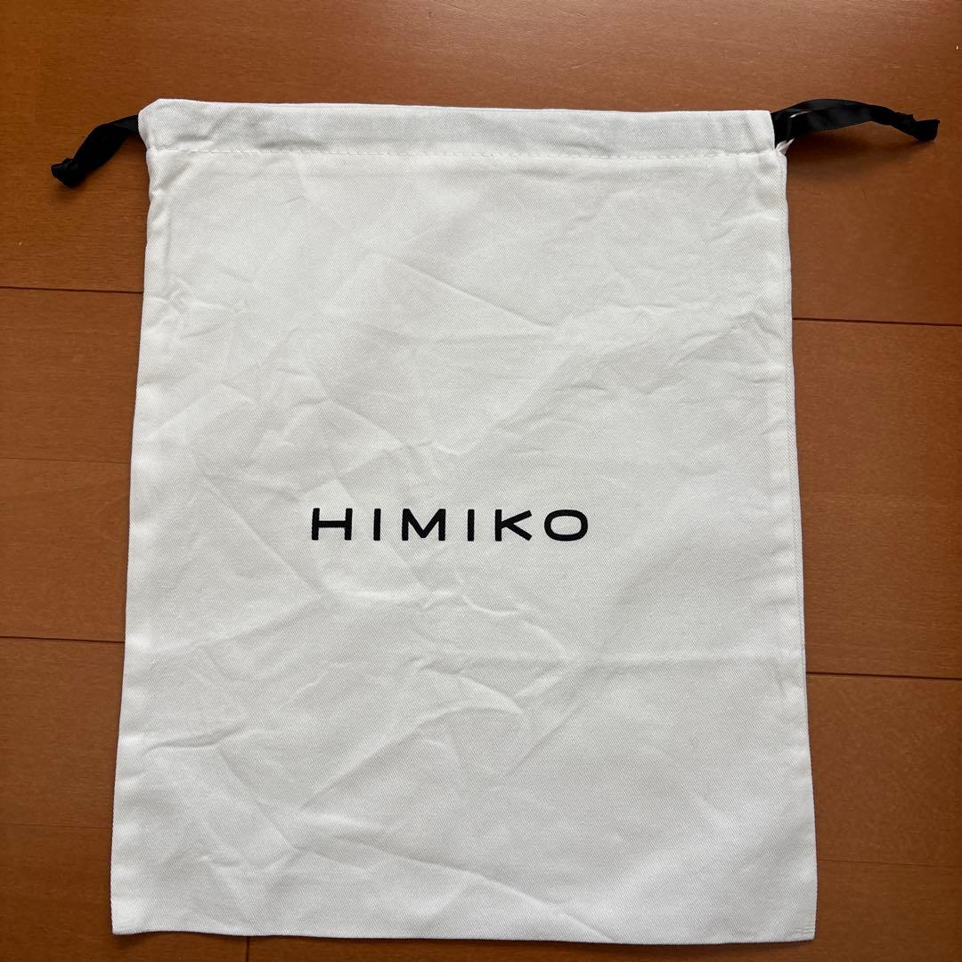 「HIMIKO」WEB限定デザイン ローヒールパンプ　ブラック　24cm