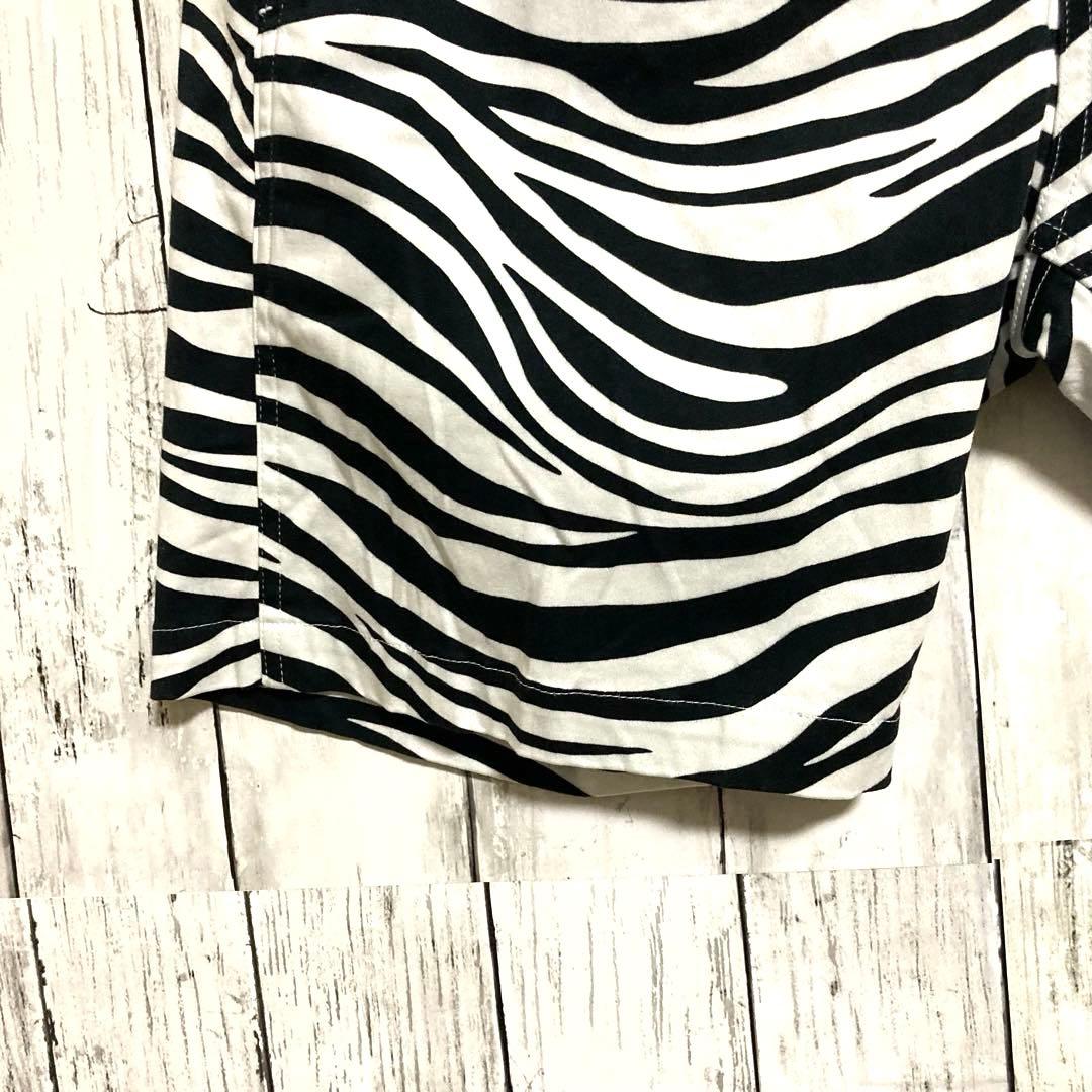 (美品) TATRASタトラス ゼブラ柄 ショートパンツ 総柄 人気デザイン