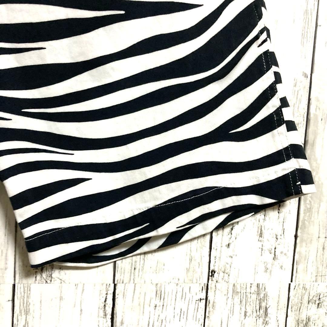 (美品) TATRASタトラス ゼブラ柄 ショートパンツ 総柄 人気デザイン