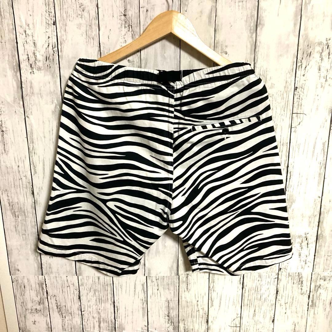 (美品) TATRASタトラス ゼブラ柄 ショートパンツ 総柄 人気デザイン