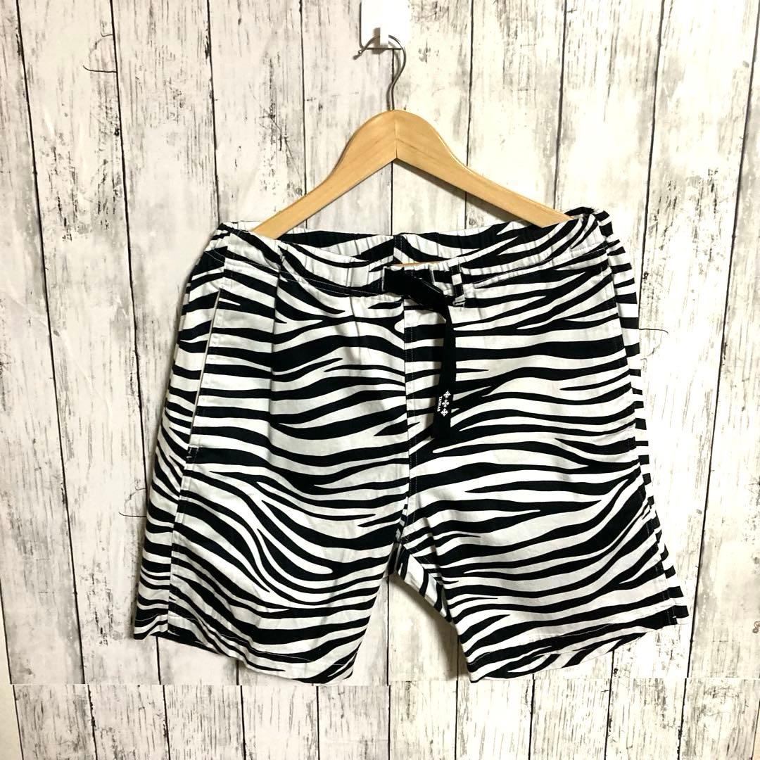 (美品) TATRASタトラス ゼブラ柄 ショートパンツ 総柄 人気デザイン