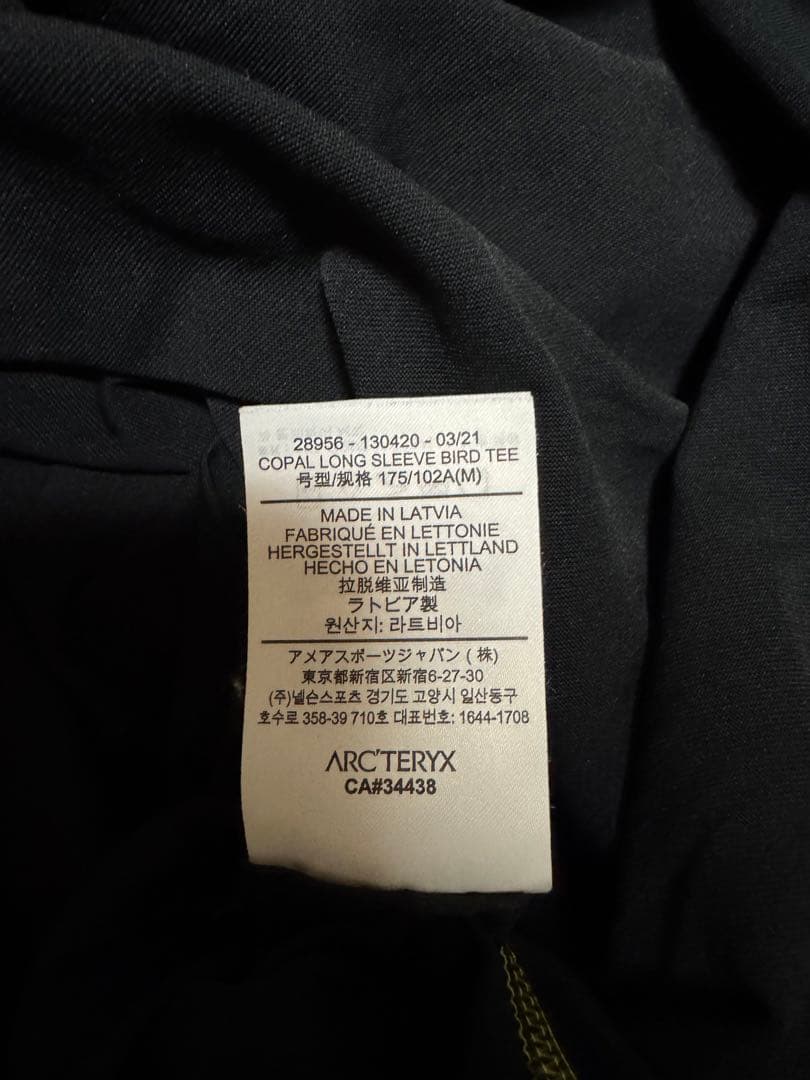 アークテリクス SystemA Copal long