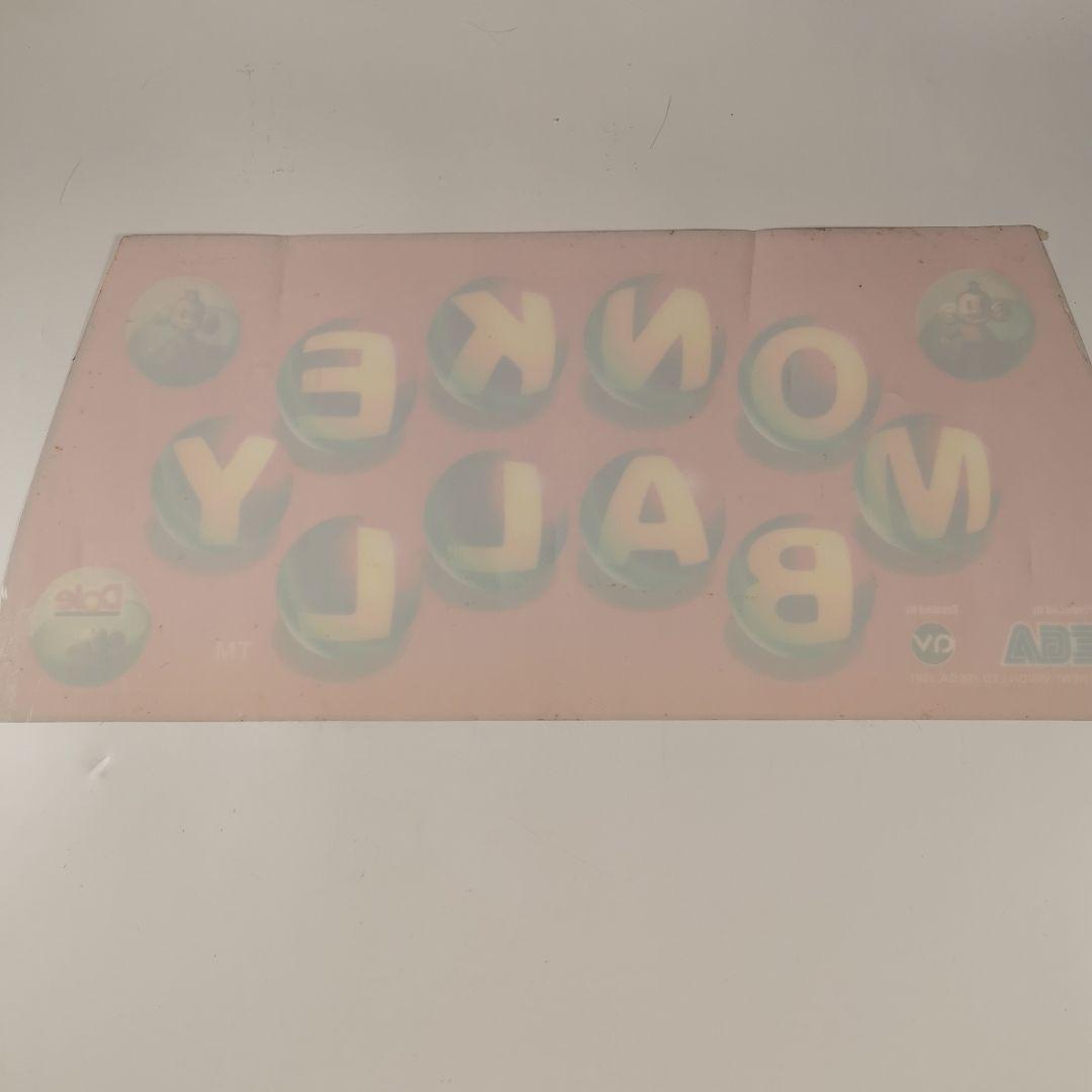 モンキーボール　MONKEY　BALL　ブラストシティ筐体専用インストカード