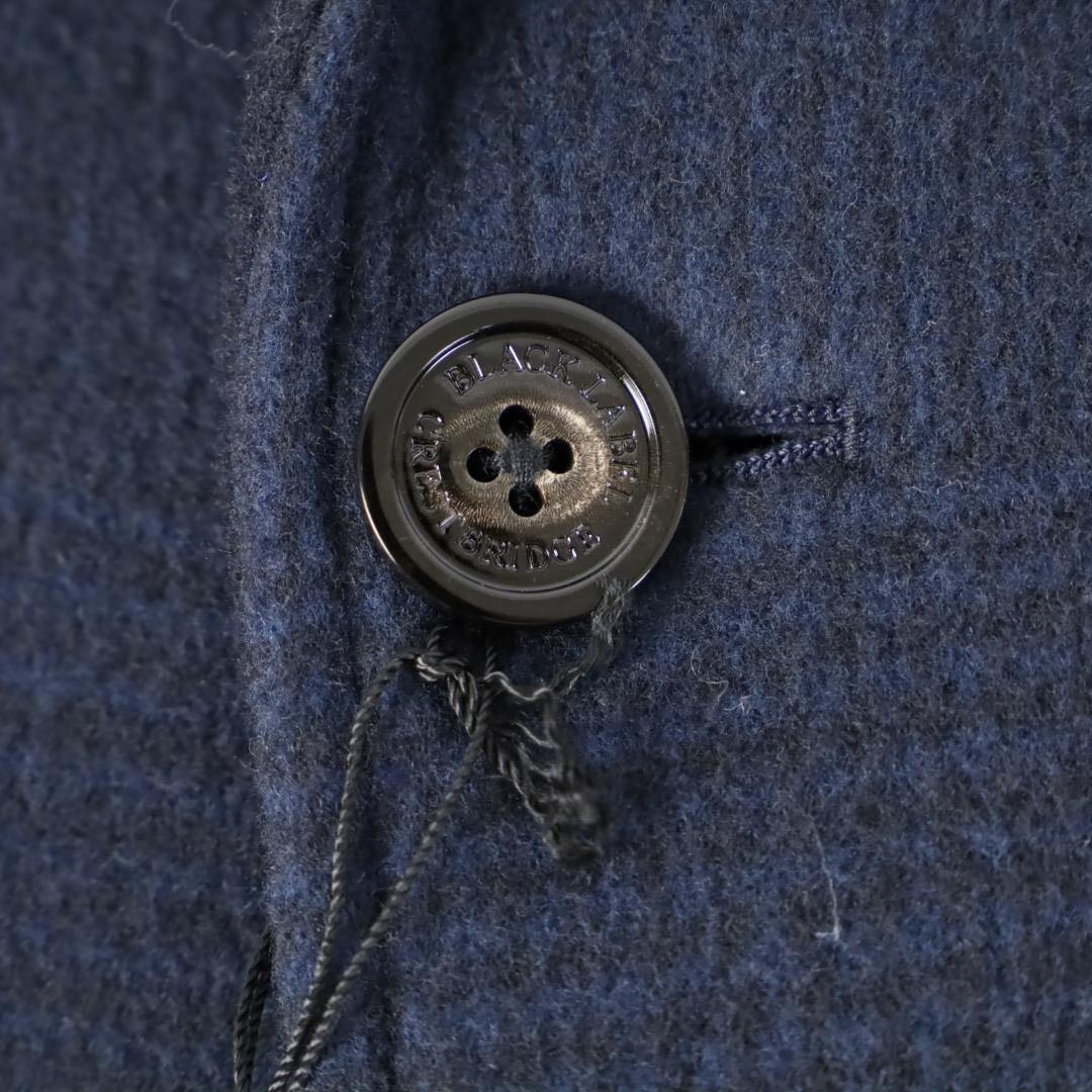 ブラックレーベル クレストブリッジ L グレンチェック バルマカーンコート