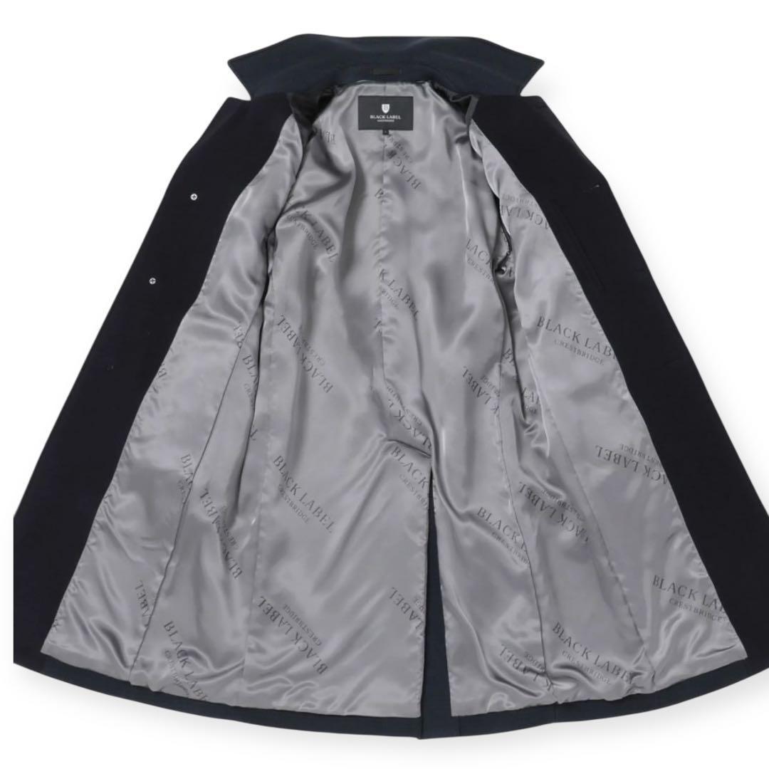 ブラックレーベル クレストブリッジ L グレンチェック バルマカーンコート