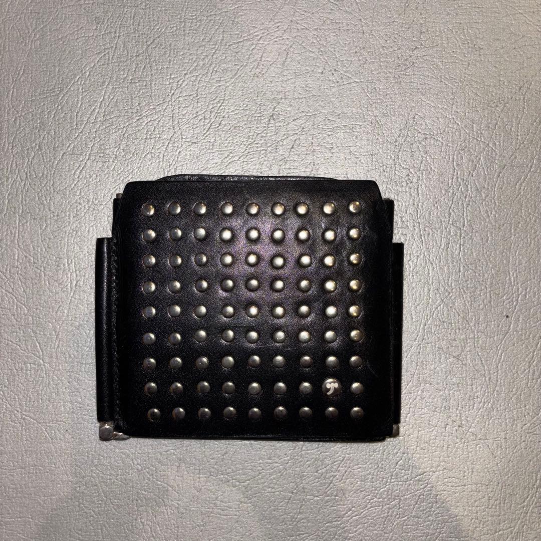 ヒステリックグラマー スタッズウォレット マネークリップ がま口付き