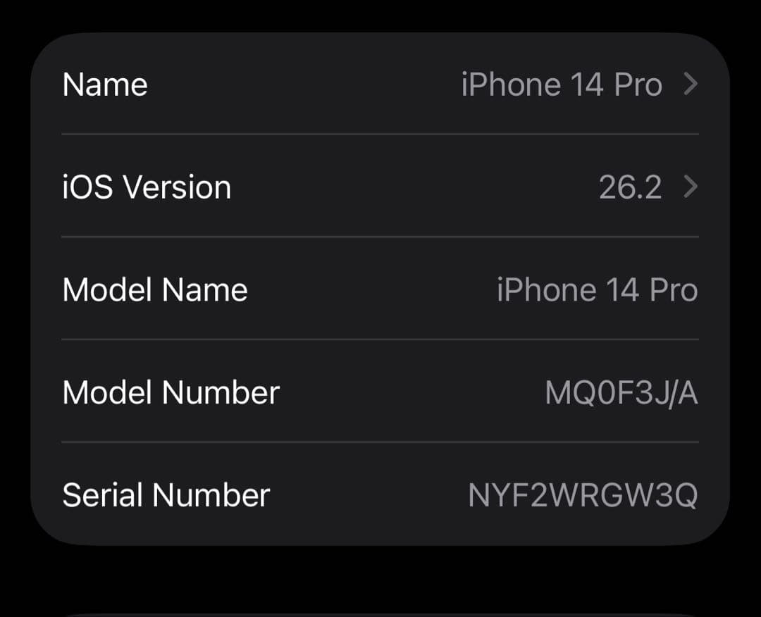 M*x様 iPhone14 Pro ディープパープル128GB