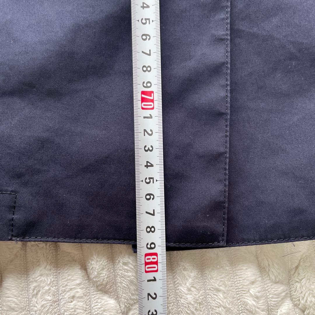 マッキントッシュフィロソフィー　 ステンカラーコート　ネイビー　紺　38 M