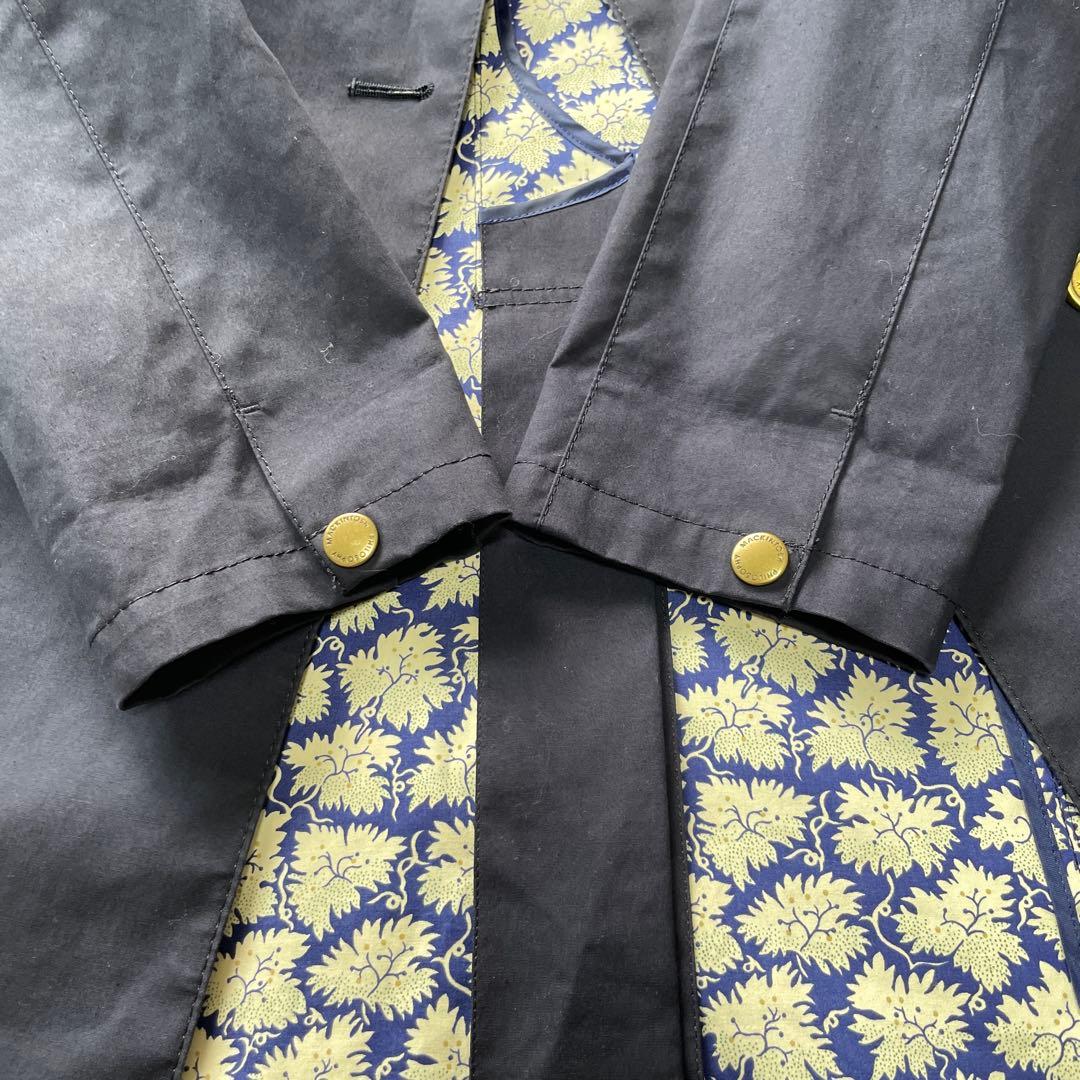 マッキントッシュフィロソフィー　 ステンカラーコート　ネイビー　紺　38 M