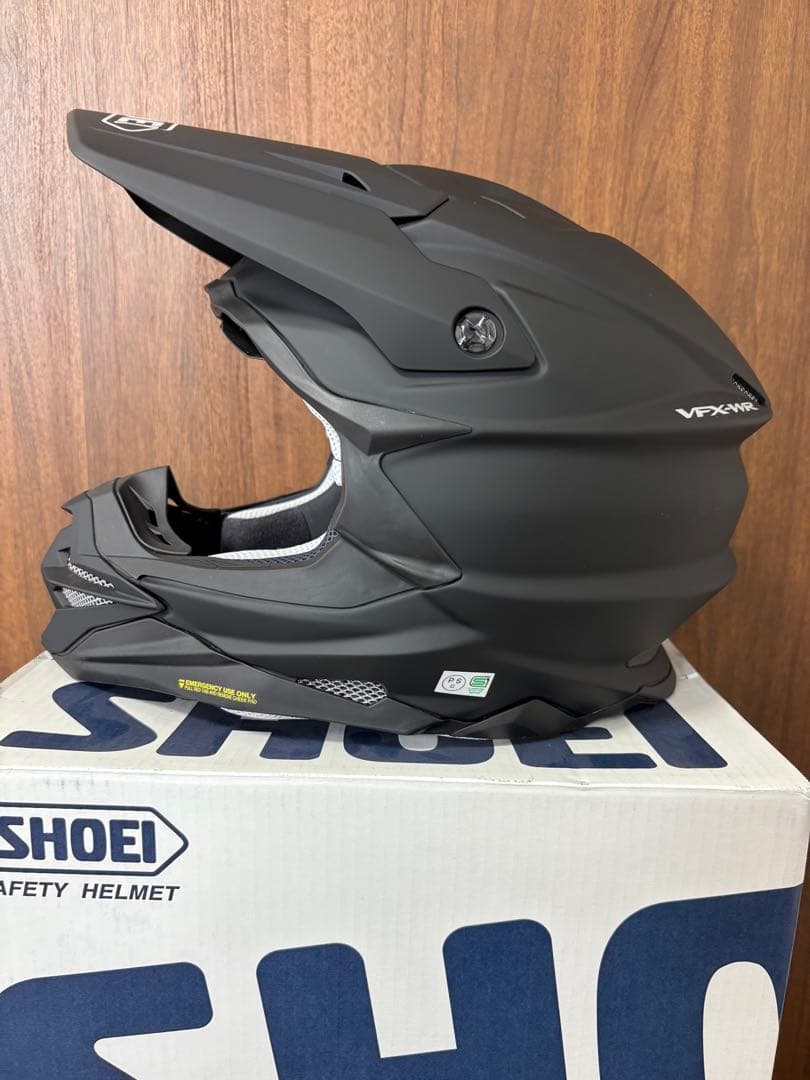 SHOEI ショウエイ/VFX-WR マットブラック　SCOTTゴーグル付き