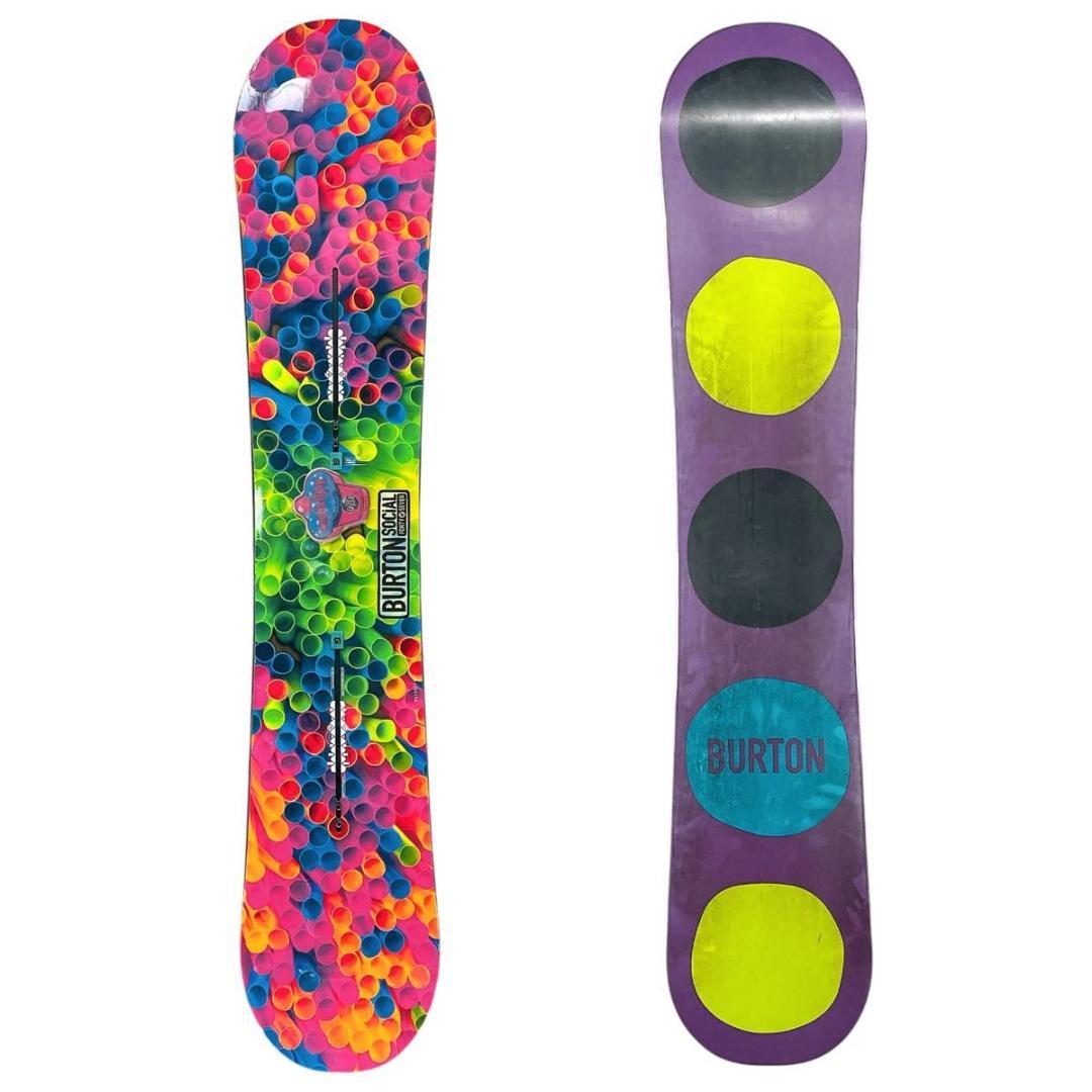 【3点セット】レディーススノーボード BURTON SOCIAL 147cm