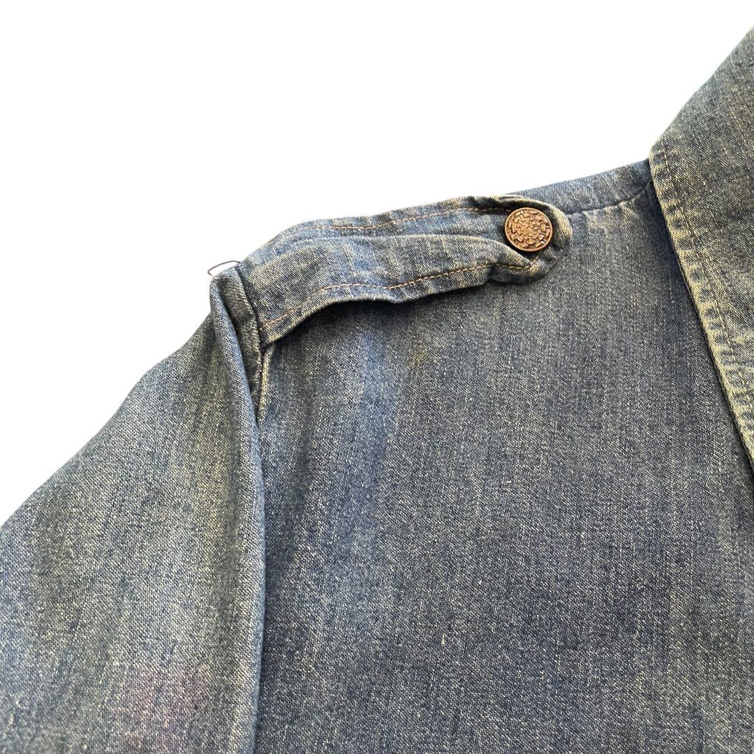 70s ヴィンテージ US製 デニムジャケット ビンテージ アメリカ古着 M