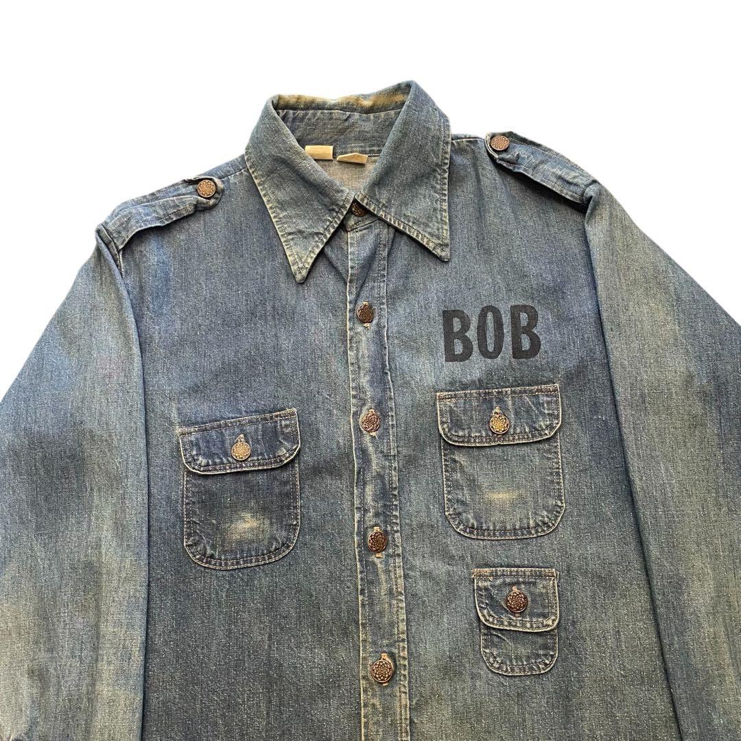 70s ヴィンテージ US製 デニムジャケット ビンテージ アメリカ古着 M