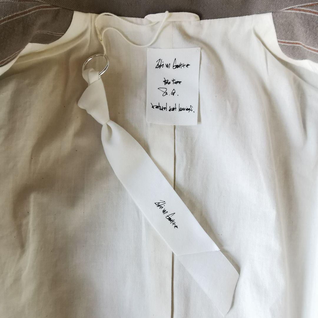 極美品 タグ付き 2025 ストライプジャケット