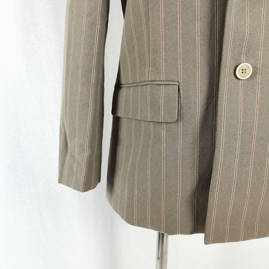 極美品 タグ付き 2025 ストライプジャケット