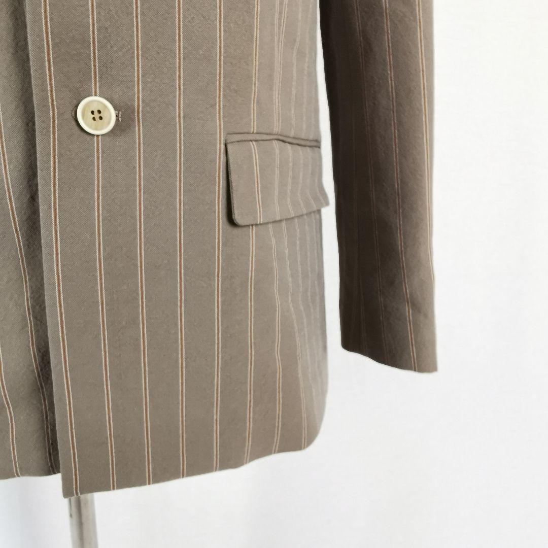 極美品 タグ付き 2025 ストライプジャケット