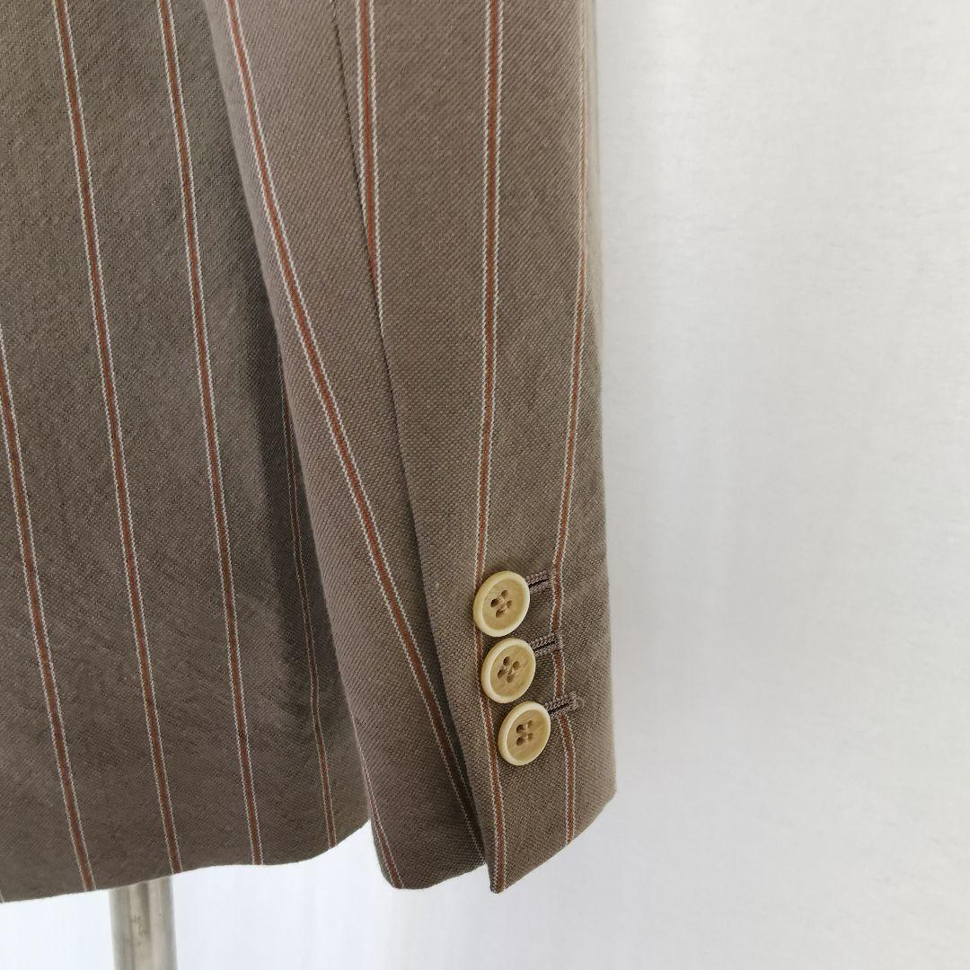 極美品 タグ付き 2025 ストライプジャケット