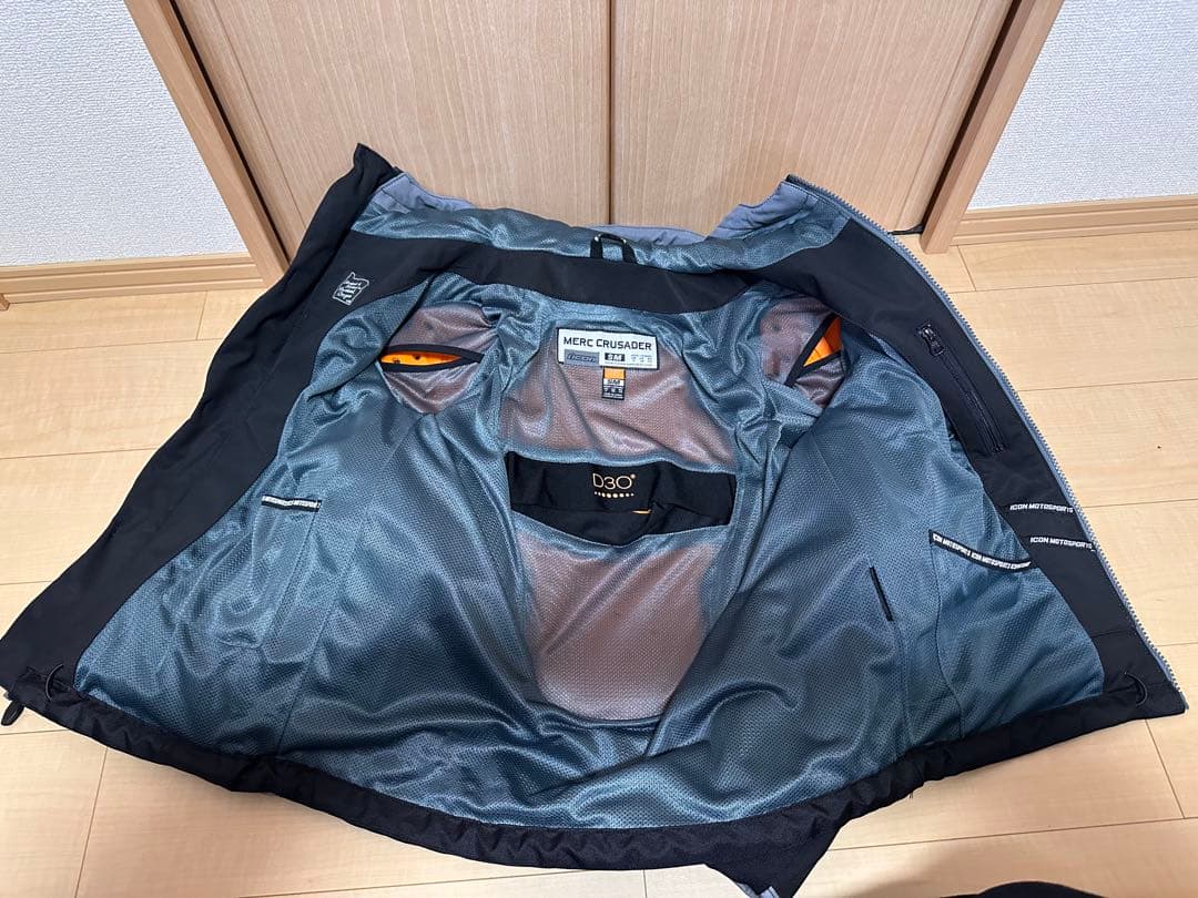 バイクウェア・装備 MERC CRUSADER JACKET [GREY]