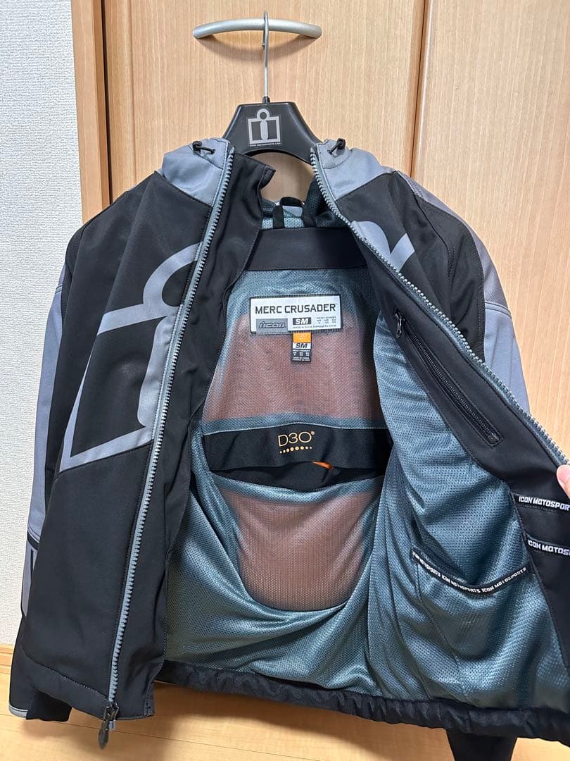 バイクウェア・装備 MERC CRUSADER JACKET [GREY]