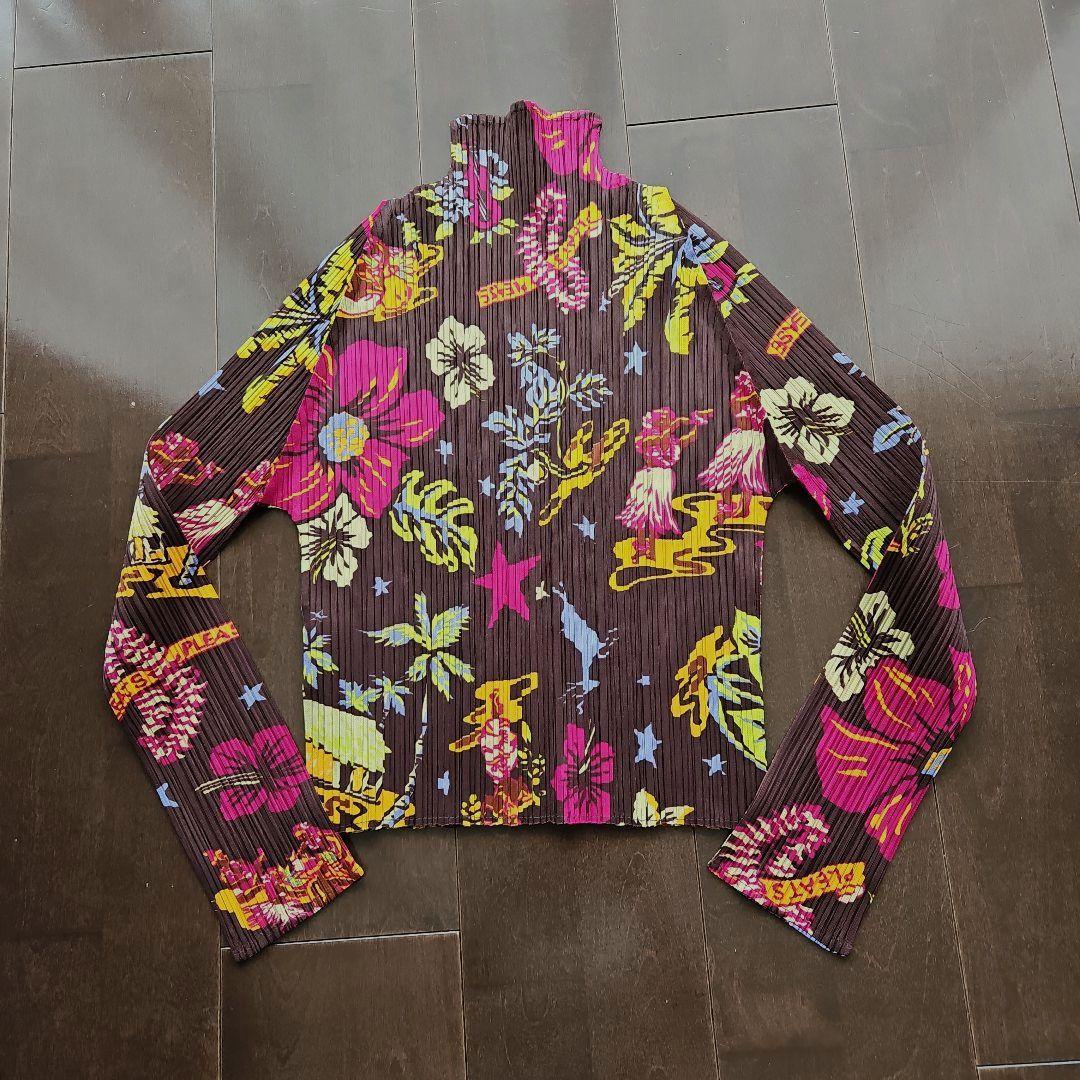 PLEATS PLEASE ハイネック長袖 サイズ3