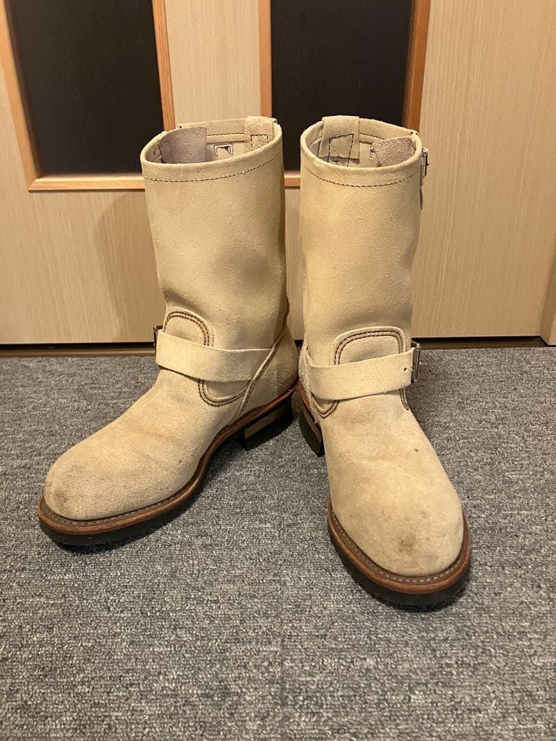 Red Wing エンジニアブーツ 8753 ホワイト 7D