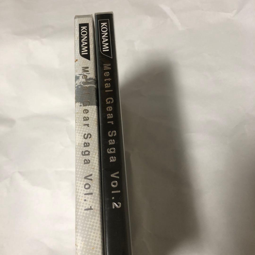 メタルギアソリッド特典DVD メタルギアサーガ　Vol.1 Vol.2新品未開封