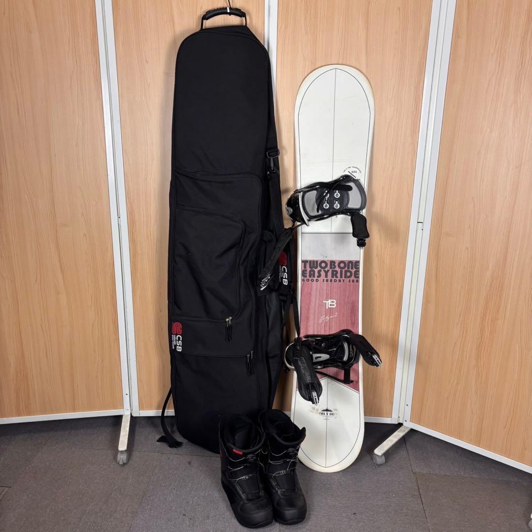 TWO BONE EASYRIDE スノーボード　ビンディング　ブーツ　セット