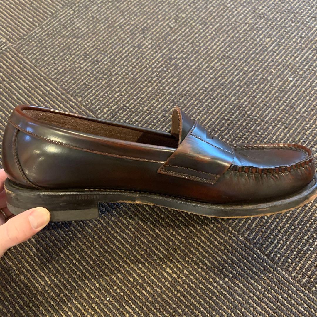 極美品　REGAL リーガル ローファー 茶 ブラウン 25cm