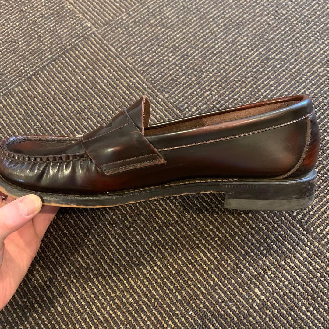 極美品　REGAL リーガル ローファー 茶 ブラウン 25cm