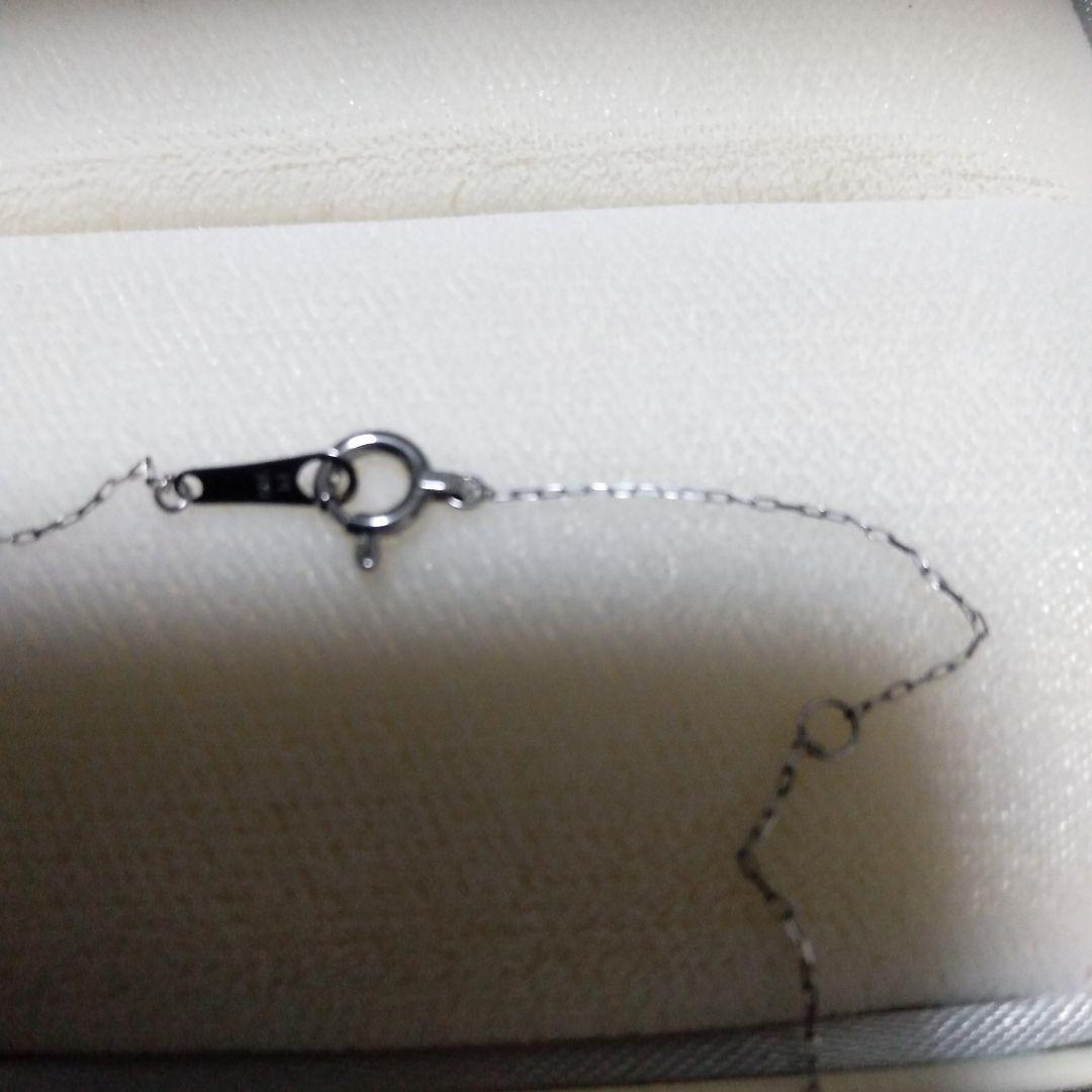 PT900 ダイヤモンド 0.1ct ハーフエタニティネックレス