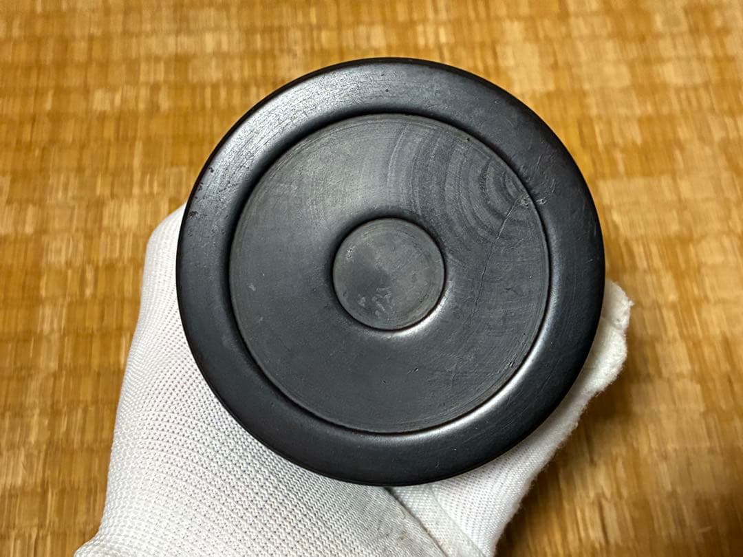 天然木 木製 唐木 筆筒 筆立